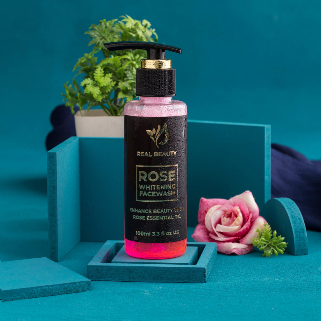 Rose Wightening Face Wash